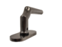 Maniglia per Finestra DK Virgola  Movimento 4 scatti Metallo Quadro d.7x42mm US-Super Antracite Satinato | Olivari - immagine 4